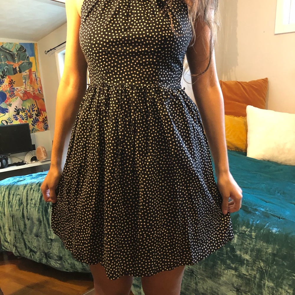 Polk Dots midi Dress